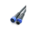 YRNOVA M15 Copper Contact Nylon IP67 Waterproof Male Female Electrical Wire Connector 2A 2pin 3pin 4pin for LED Outdoor Light