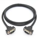 YRNOVA D-Sub Connectors Overmold Double Row DB15 Pin Female Male Computer Data Cable PVC Insulation Tin Plated Copper