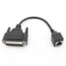 YRNOVA Factory Customized DB9 DB25 to Rj45 8P8C Ethernet Adapter Cable PVC Insulated Male Female Extension Converter RS2 - 3