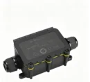 YRNOVA E-Weichat YR-EW-M2068-2T 2-way ABS Junction Box Led Cable Connector Light Connector IP68 Waterproof PA66nylon Plastic