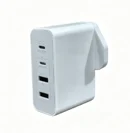 YRNOVA Wholesale 120W PD Charger Fast Charging Dual USB C Wall Adapter for iPhone for Samsung 4 Ports QC3.0