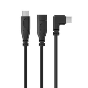 Type-C data cable male-female connector cable fast charging type c 2-core power extension cable usb cable