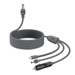 YRNOVA Waterproof 3in1 for Starlink Mini DC Power Cable Jack Power Extension Cable Mini Car DC USB C to DC Cable