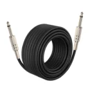 YRNOVA 6.35mm 1/4 Inch Guitar and Instrument Cable Jack to Jack Gold Plated Shielded