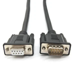 YRNOVA DB9 Male to Female RS232 Straight Through Serial Cable PVC for Computer