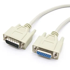 YRNOVA Custom D-Sub Cable DB9 DB15 DB25 DB50 Male to Female PVC RS232 OEM