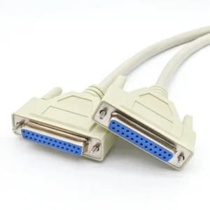 YRNOVA DB25 Male to Male Parallel Port Data Cable PVC Insulated for Printers