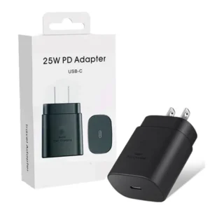 YRNOVA 25W PD Fast Charger with AU Plug USB-C Portable Power Adapter for Mobile Phones