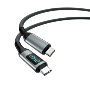 YRNOVA USB4 240W USB-C Cable 40Gbps with Digital Display 8K60 for MacBook Pro