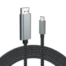 YRNOVA USB-C to HDMI Adapter Cable 4K 60Hz Aluminum Shell for TV Game Console