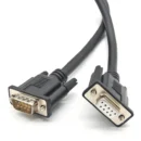 YRNOVA DB9 Male to Female RS232 Straight Through Serial Cable PVC Wiring Harness