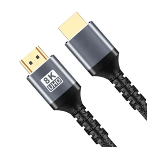 YRNOVA HDMI 2.1 Cable 8K 60Hz Male to Male Gold Plated Braided for TV and Monitor