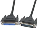 YRNOVA DB25 Extension Cable 25 Pin Male to Female Custom Length 0.5m 2m Serial