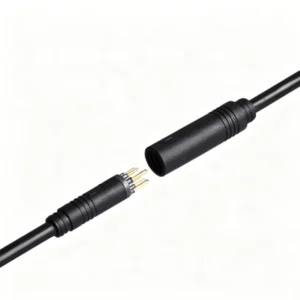 YRNOVA 9-Pin Waterproof eBike Connector IP66 YR-3+6 Custom Length Brass Contact