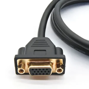YRNOVA USB to RS232 Serial Converter Cable 15 Pin DB15 Male Adapter for Computer