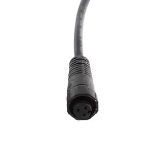 YRNOVA M12 IP67 Waterproof Power Connector 220V Copper Contact ABS Nylon 2A
