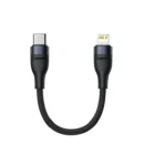 YRNOVA Nylon Gooseneck USB-C Cable 3A Fast Charging Braid Shielded Data Transfer