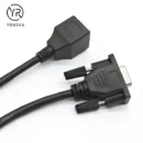 YRNOVA DB9 Male to RJ45 Female RS232 Console Cable 8P8C for Router Switch Firewall