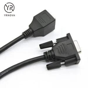 YRNOVA DB9 Male to RJ45 Female RS232 Console Cable 8P8C for Router Switch Firewall