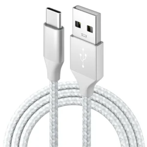 YRNOVA USB-A to USB-C Fast Charging Cable Nylon Braided 2A 3A for Samsung Phones