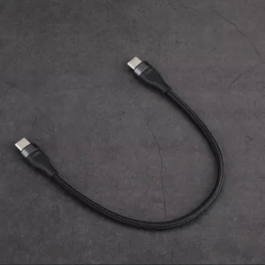 YRNOVA Flexible USB-C to USB-C Cable 3A Fast Charging Nylon Braid Data Transfer