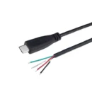 YRNOVA USB-C Male to Female Pigtail Extension Cable 1.8M Shielded for Barcode Scanner